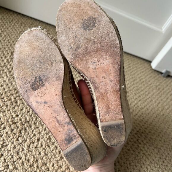 Celine Leather Espadrilles - Picture 6 of 6